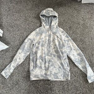 lululemon athletica City Sweat Pullover Hoodie in White Camouflage